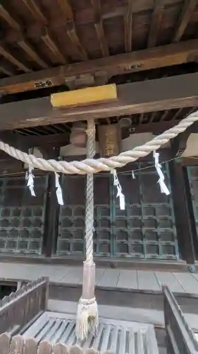 精忠神社の本殿・本堂
