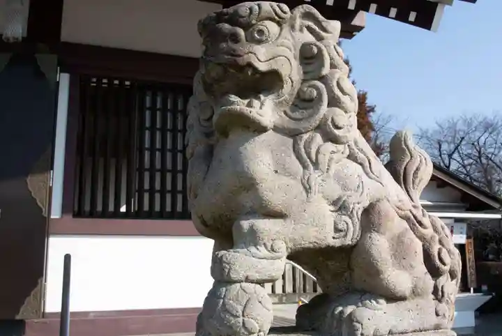 杉山神社の狛犬