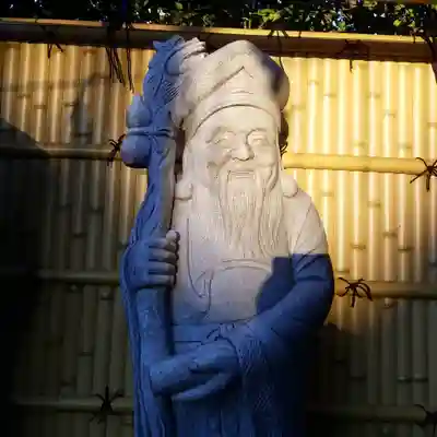 中野沼袋氷川神社の像