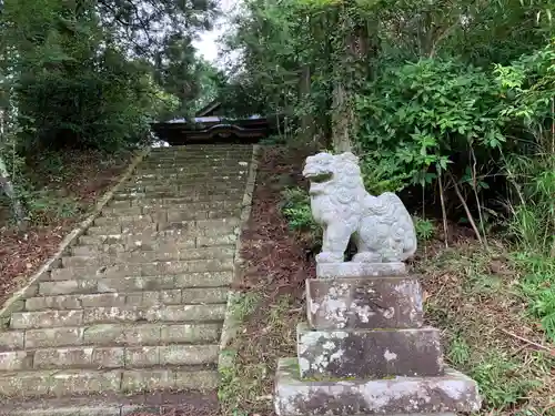 山神社の狛犬