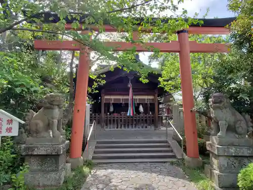 漢國神社の鳥居