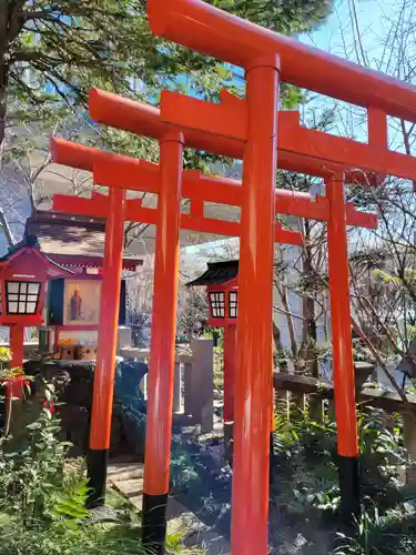  六本木天祖神社の鳥居