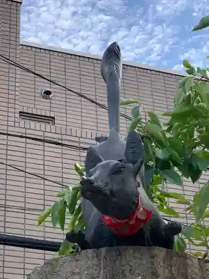 安倍晴明神社（阿倍王子神社境外末社）の狛犬