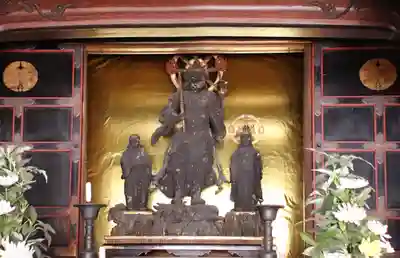 慈受院門跡の仏像