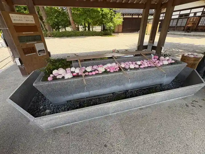 射水神社の手水舎