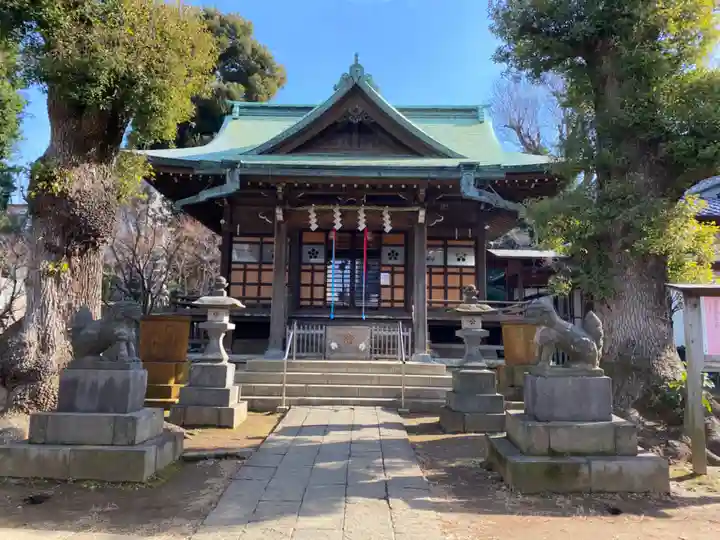 西向天神社の本殿・本堂