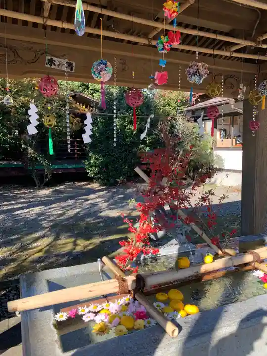 今市報徳二宮神社の手水舎