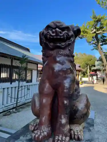 大洗磯前神社の狛犬