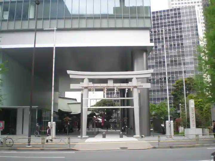 虎ノ門金刀比羅宮の鳥居