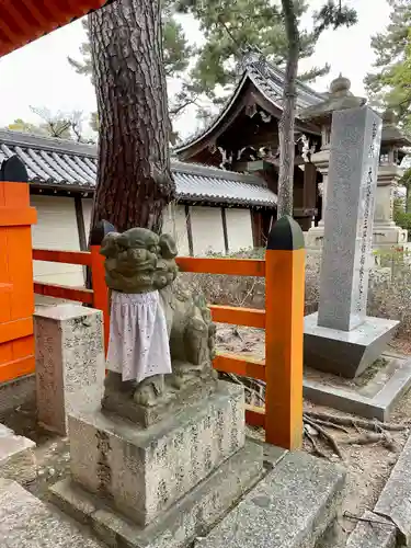 船玉神社（住吉大社摂社）の狛犬