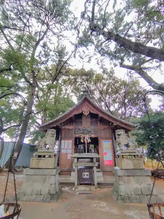 熱田社(宝神町会所裏)の本殿・本堂