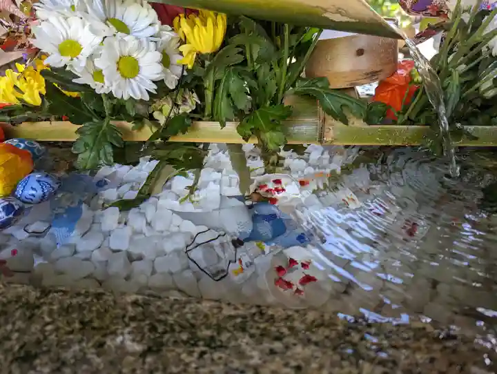 勝林寺の手水舎