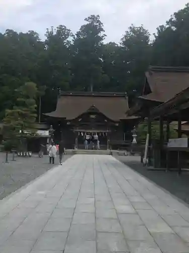 小國神社の本殿・本堂