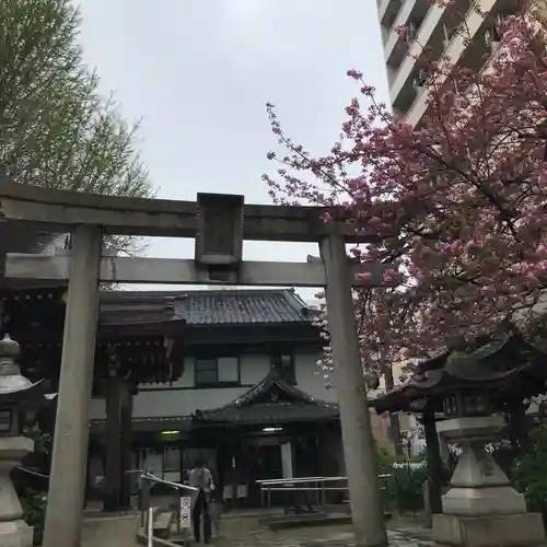 白龍神社の鳥居