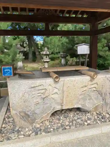 饒津神社の手水舎