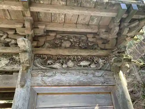 大嶽山那賀都神社の山門