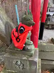 那須温泉神社の狛犬