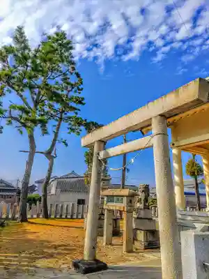 下神明社の鳥居