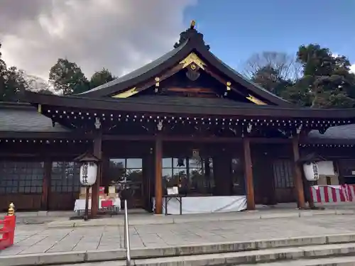 群馬県護国神社の本殿・本堂
