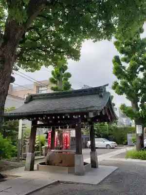 麻布氷川神社の手水舎