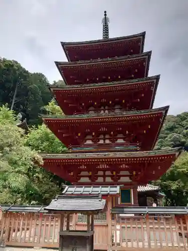 長谷寺の塔