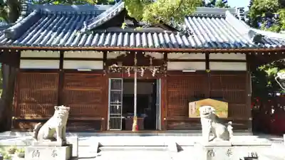 川邊八幡神社の本殿・本堂