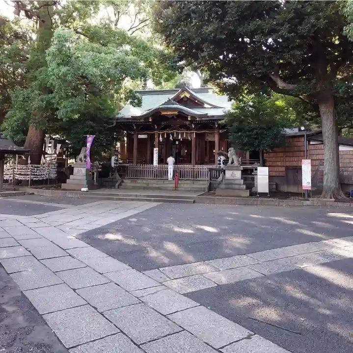 中目黒八幡神社の本殿・本堂