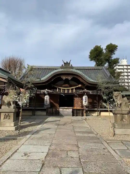 姫嶋神社の本殿・本堂