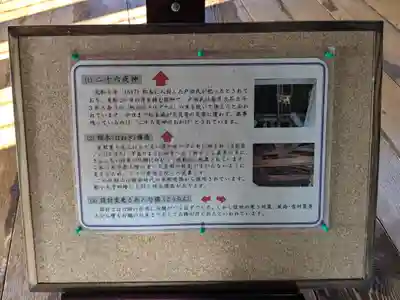 松本城守護神二十六夜社(長野県)