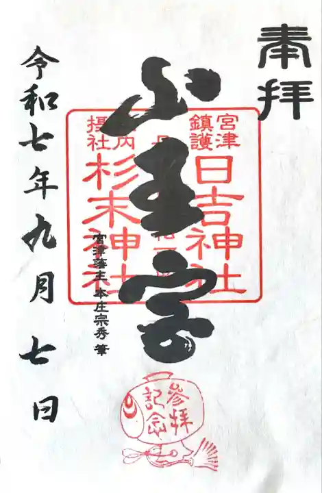 山王宮日吉神社(京都府)