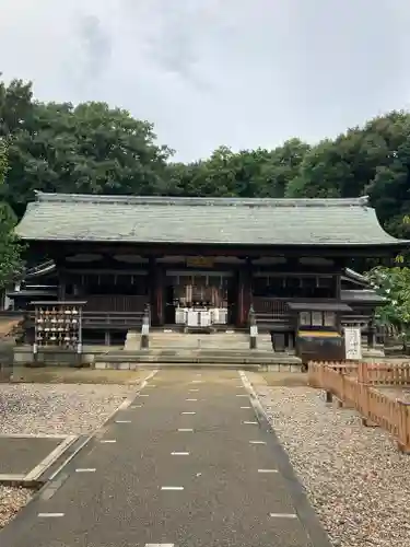 上地八幡宮の本殿・本堂