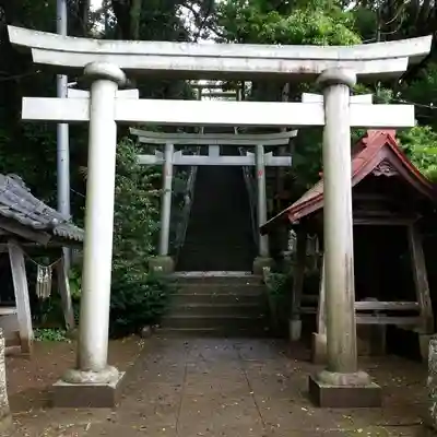 素鵞熊野神社の鳥居