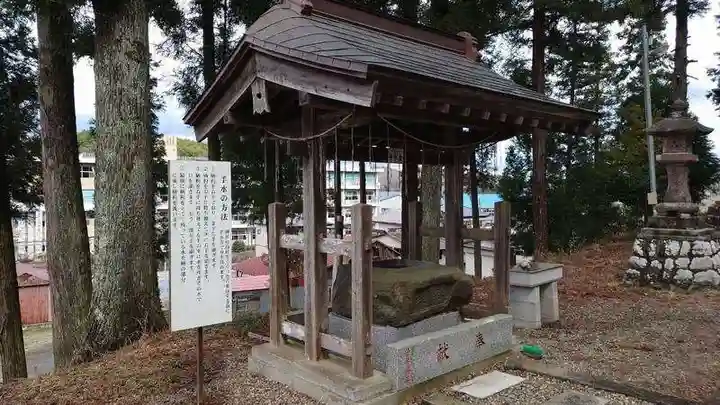 御嶽神社の手水舎