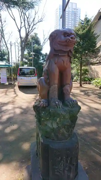 品川神社の狛犬