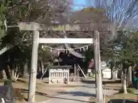 生田明神社(大山寺町)の鳥居