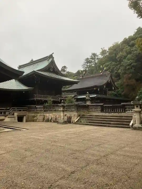 吉備津彦神社の本殿・本堂