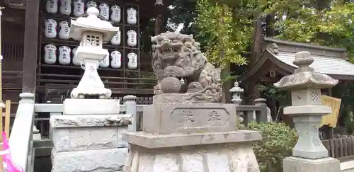 大甕神社の狛犬