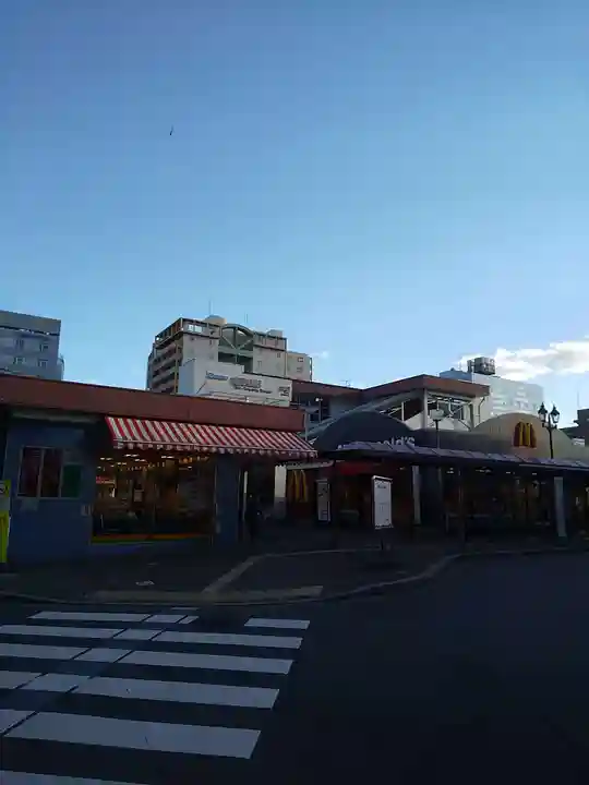 奥富神社の周辺