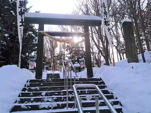 上野幌神社の鳥居