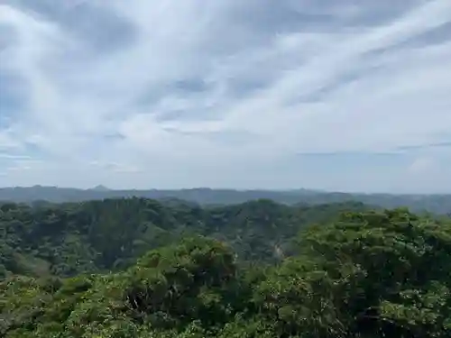 詞具都智神社の景色