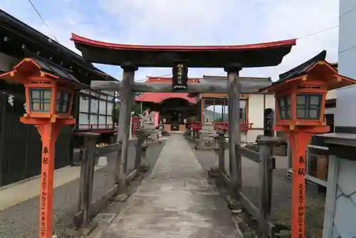 大鏑神社の鳥居