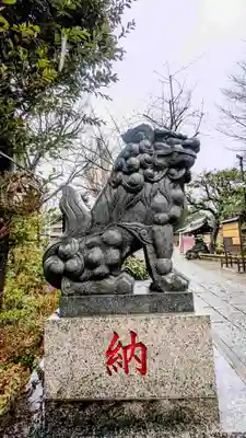 菊田神社の狛犬