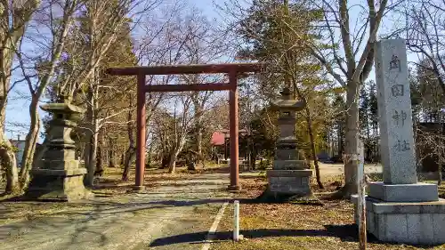 角田神社の鳥居