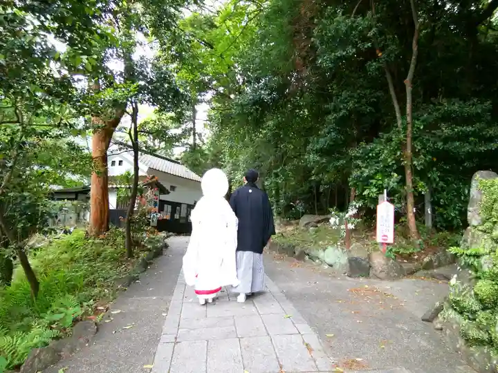 八幡朝見神社の結婚式
