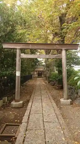 伊勢神社の鳥居