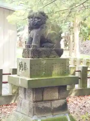 南幌神社の狛犬