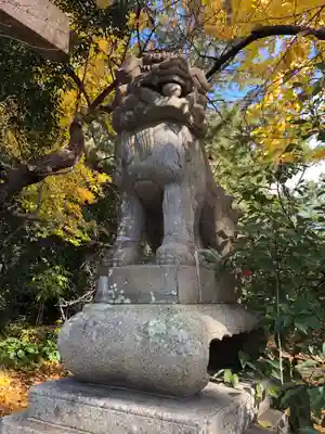 道明寺天満宮の狛犬
