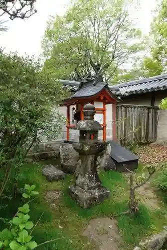 中宮寺の庭園