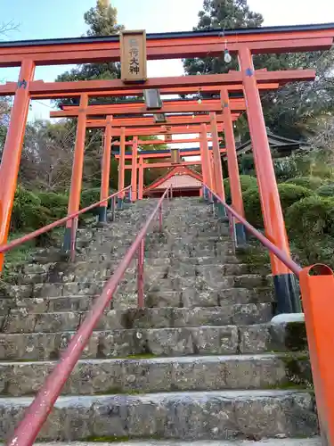 浮羽稲荷神社の鳥居