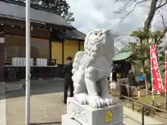 櫻岡大神宮の狛犬